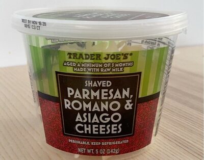 TJ's Shaved Parmesan